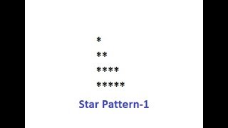 Print star pattern in Java using netbeans