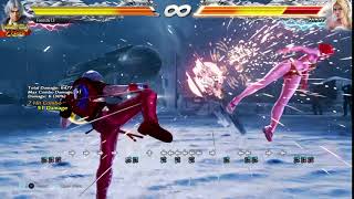 Lee CH 1+2 Combo Tekken 7 PS4 Version