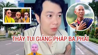 Góc Xàm Sư | Cười Cùng Em Trai Qua Tiểu Phẩm THẦY TUI GIẢNG PHÁP BA PHẢI