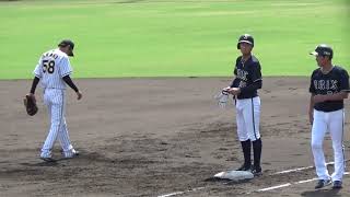 【育成へ】 2019.9.4 オリックスバファローズ 岡﨑大輔選手（花咲徳栄） 【攻守で活躍】