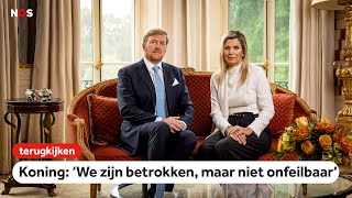 TERUGKIJKEN: Extra NOS-uitzending, koning reageert op commotie Griekenland-vakantie