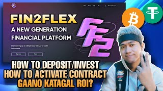 FIN2FLEX HOW TO DEPOSIT AND INVEST ||  HOW TO ACTIVATE CONTRACT TAGALOG/FILIPINO TUTORIAL