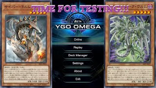 NEW CYBER DRAGON SUPPORT GAMEPLAY!!!! - YGO OMEGA