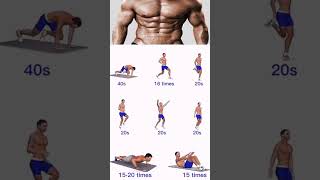 Abs gym workout fitness exercise routine for six pack