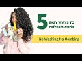 Revive & Refresh Curls in minutes! NO Washing!