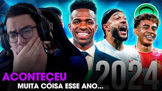 ⚽️🎧 ADRYANDBR REAGE: ♫ RETROSPECTIVA DO FUTEBOL - 2024 |  (FUTPARÓDIAS)