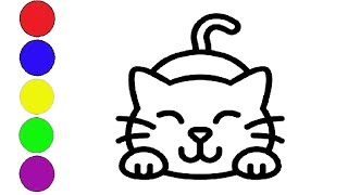 How to draw a cat | Как нарисовать кота | Сурет бояу | Сурет салу мысық