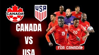 CANADA VS USA  | Tim Hortons Field | WCQ22 | 2:0 | Hamilton,Ontario