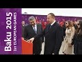 President and First Lady of Azerbaijan purchase first Baku 2015 tickets | Baku 2015