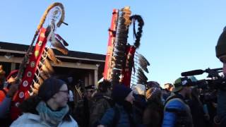 Round dance from the celebration at Standing Rock Dec 4 2016