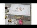 Decoupage tutorial - DIY. How to make your own tea box / keepsake box. Vintage style. Shabby chic.