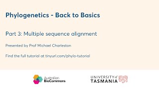 Part 3: Multiple sequence alignment