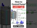 Tank Level Control PLC Ladder Logic | Animated Explained (Easy)