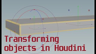Transforming objects in Houdini