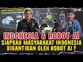 PEKERJAAN DI INDONESIA AKAN DIGANTIKAN  ROBOT AI ?AKAN BANYAK PENGANGGURAN ?! DATANGNYA JENSEN HUANG