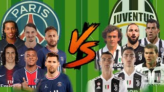 PSG Legends vs JUV Legends💪(Paris Saint-Germain vs Juventus)