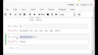 006 Numpy array reshape and copy