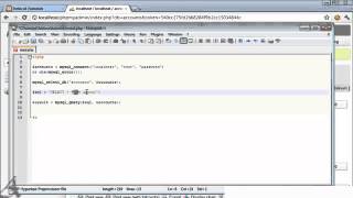 PHP Tutorial 29 MySQL Reading Data PHP For Beginners
