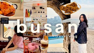 BUSAN vlog 🇰🇷 4 day guide: cafe-hopping, street food, photogenic spots, vinyl ba