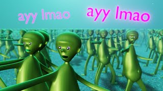 the aliens when we pull up to area 51