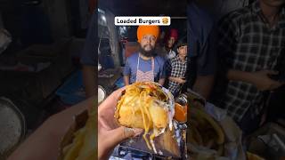 Amritsar’s Most Viral 3-In-1 Burgers 😱🔥#shorts #youtubeshorts #food #viralvideo