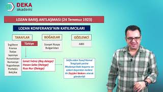 108 - Kpss - Tyt / Ayt - Lozan Barış Antlaşması - Birol Yetimoğlu