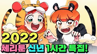 체리툰 | 2022년 신년 특집!🐯 1시간 모음집✨ | 영상툰/썰툰/일상툰 | 설렘썰/공포썰/고민썰/개그썰