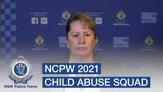 National Child Protection Week 2021: Child Abuse and Sex Crimes Squad - NSW Police Force