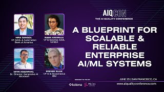 A BLUEPRINT FOR SCALABLE \u0026 RELIABLE ENTERPRISE AI/ML SYSTEMS