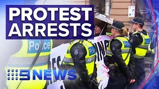 QLD Premier is fast tracking laws to jail protesters | Nine News Australia