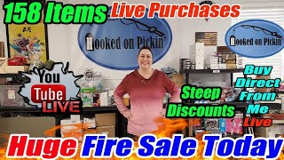 Live Fire Sale Buy Direct From Me - 158 Items - Lots of fun stuff! Great Deals --Online Re-seller