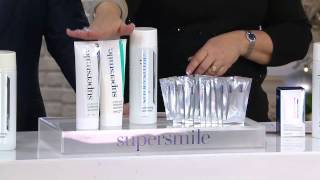 Supersmile Super-size 4 pc Whitening System w/ Rinse \u0026 Rods with Carolyn Gracie