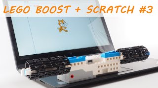 Tilt angle sensors in Lego Boost with Scrach