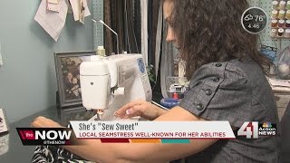 Seamstress becoming local celebrity in Gladstone