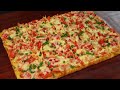 potato cheese pizza easy and quick dinner recipe anyone with potatoes can do it at home