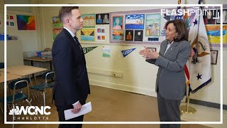 Exclusive interview with Kamala Harris about reducing gun violence
