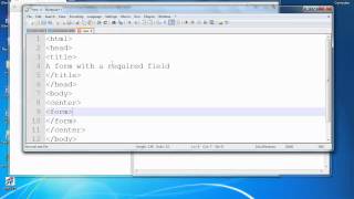 HTML5: Form Validation using required field