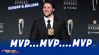 That's Our MVP! Schopp and Bulldog React to Josh Allen Winning MVP