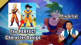 Why Goku's character design is PERFECT. Dragon Ball