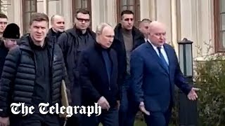 Putin seen for the first time since ICC issued arrest warrant over deportation of Ukrainian children