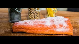 Nordic Traditional - Rimmad lax ( Salted Salmon/Cured Salmon ) Easy recipe !