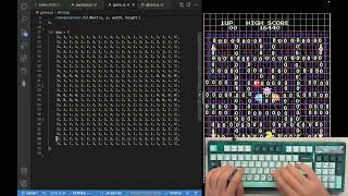 ASMR Programming Coding Pacman No Talking 1