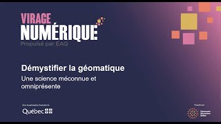 Webinaire - Démystifier la géomatique