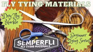 Beginners Tying School, Dry Fly Hackle