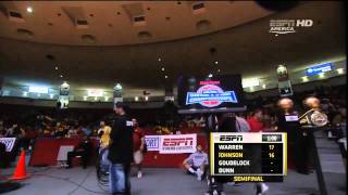 NCAA 3 point Contest 2011. Semifinal. Andrew Goudelock Unstoppable!!!