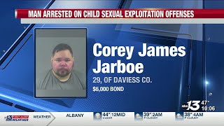Daviess Co. Man arrested on child sexual exploitation offenses