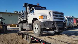 I bought a dump truck.