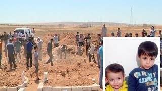 Aylan Kurdi buried alongside brother and mother in Syria