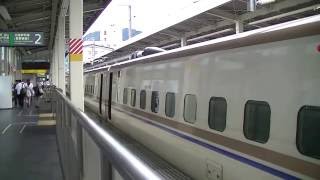 北陸新幹線上田駅２番線／【はくたか５５３号　金沢行き】電車発着動画