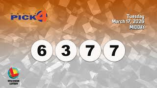 Wisconsin Lottery Midday Draw 03/17/2026